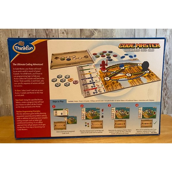 Thinkfun Code Master Programming Logic Game Problem Solving Skills - Picture 3 of 4